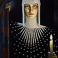 Intrigue Painting by Jane Whiting Chrzanoska Intrigue Painting by Jane Whiting Chrzanoska