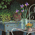 Irises Painting by Michael Humphries Irises Painting by Michael Humphries