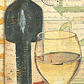 Italian Wine and Grapes 1 Painting by Debbie DeWitt Italian Wine and Grapes 1 Painting by Debbie DeWitt