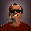 Jack Nicholson 2 Painting by Paul Meijering Jack Nicholson 2 Painting by Paul Meijering