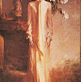 Jacqueline Kennedy, First Lady Painting by Science Source Jacqueline Kennedy, First Lady Painting by Science Source