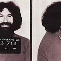 Jerry Garcia Mugshot Photograph by Digital Reproductions Jerry Garcia Mugshot Photograph by Digital Reproductions