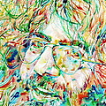Jerry Garcia Watercolor Portrait.1 by Fabrizio Cassetta Jerry Garcia Watercolor Portrait.1 by Fabrizio Cassetta