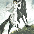 Jeunesse Painting by Louis Icart Jeunesse Painting by Louis Icart