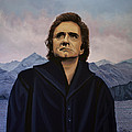 Johnny Cash Painting Painting by Paul Meijering Johnny Cash Painting Painting by Paul Meijering