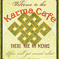 Karma Cafe Painting by Debbie DeWitt Karma Cafe Painting by Debbie DeWitt