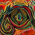 Kindness Spirit Eye Painting by Deborha Kerr Kindness Spirit Eye Painting by Deborha Kerr