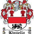 Kinsella Coat of Arms Irish Art Print by Heraldry