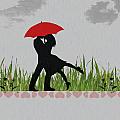 Kissing in the rain Digital Art by Becca Buecher Kissing in the rain Digital Art by Becca Buecher