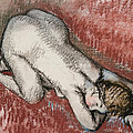 Kneeling Nude Woman by Edgar Degas Kneeling Nude Woman by Edgar Degas