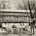 Knox Valley Forge Covered Bridge by Bill Cannon Knox Valley Forge Covered Bridge by Bill Cannon