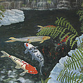 Koi fish Painting by Karen Zuk Rosenblatt Koi fish Painting by Karen Zuk Rosenblatt
