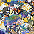 Kona Crowd Painting by Lucy Arnold Kona Crowd Painting by Lucy Arnold