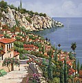 La Costa Painting by Guido Borelli La Costa Painting by Guido Borelli