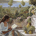 La Lettura All'ombra Painting by Guido Borelli La Lettura All'ombra Painting by Guido Borelli