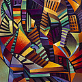 Labrynth I Painting by Ricardo Chavez-Mendez Labrynth I Painting by Ricardo Chavez-Mendez