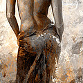 Lady In Red #27 Digital Colored Rust by Emerico Imre Toth Lady In Red #27 Digital Colored Rust by Emerico Imre Toth