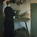 Lady In The Kitchen by Viggo Johansen Lady In The Kitchen by Viggo Johansen