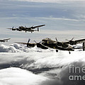 Lancaster Squadron Digital Art by Airpower Art Lancaster Squadron Digital Art by Airpower Art