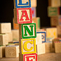Lance - Alphabet Blocks by Edward Fielding Lance - Alphabet Blocks by Edward Fielding
