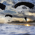 Landing At Sunset by Betsy Knapp Landing At Sunset by Betsy Knapp