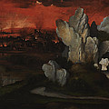 Landscape with the Destruction of Sodom and Gomorrah Painting by Joachim Patinir Landscape with the Destruction of Sodom and Gomorrah Painting by Joachim Patinir