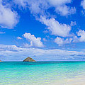 Lanikai Beach Tranquility 3 to 1 Aspect Ratio Photograph by Aloha Art
