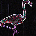 Le Flamant Electrique Painting by George Pedro Le Flamant Electrique Painting by George Pedro
