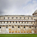 Leaning Tower of Pisa and Cathedral Square Panoramic Photograph by Good Focused