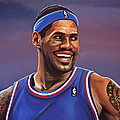 LeBron James Painting by Paul Meijering LeBron James Painting by Paul Meijering