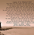 Legacy Of An Adopted Child Mixed Media by Trish Tritz Legacy Of An Adopted Child Mixed Media by Trish Tritz