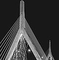 Leonard P. Zakim Bunker Hill Memorial Bridge BW II Photograph by Susan Candelario Leonard P. Zakim Bunker Hill Memorial Bridge BW II Photograph by Susan Candelario
