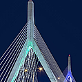 Leonard P. Zakim Bunker Hill Memorial Bridge II Photograph by Susan Candelario Leonard P. Zakim Bunker Hill Memorial Bridge II Photograph by Susan Candelario