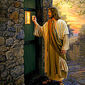 Let Him In Greeting Card for Sale by Greg Olsen