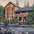 Lewisville Grist Mill Afternoon by Jim Gola Lewisville Grist Mill Afternoon by Jim Gola