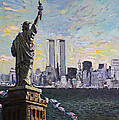 Liberty Painting by Ylli Haruni Liberty Painting by Ylli Haruni