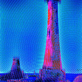 Light House At Sunrise 2 Painting by Tony Rubino Light House At Sunrise 2 Painting by Tony Rubino
