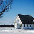 Little Church On The Prairie by Luther Fine Art Little Church On The Prairie by Luther Fine Art