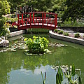 Little Red Bridge by Christiane Schulze Art And Photography Little Red Bridge by Christiane Schulze Art And Photography