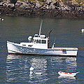 Lobster Boat and Dinghy by Jean Macaluso Lobster Boat and Dinghy by Jean Macaluso