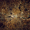 London At Night, Satellite Image Photograph by Science Source London At Night, Satellite Image Photograph by Science Source