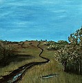 Long Trail Painting by Anastasiya Malakhova Long Trail Painting by Anastasiya Malakhova