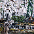 Looking back Painting by Marilyn McNish Looking back Painting by Marilyn McNish