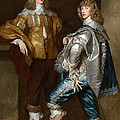 Lord John Stuart and his Brother Lord Bernard Stuart Painting by Anthony van Dyck Lord John Stuart and his Brother Lord Bernard Stuart Painting by Anthony van Dyck
