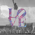 Love - New York City Digital Art by Becca Buecher Love - New York City Digital Art by Becca Buecher