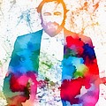 Luciano Pavarotti Paint Splatter by Dan Sproul Luciano Pavarotti Paint Splatter by Dan Sproul