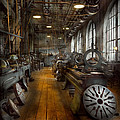 Machinist - Lathes - The original Lather Disc Photograph by Mike Savad Machinist - Lathes - The original Lather Disc Photograph by Mike Savad