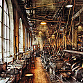 Machinist - Machine Shop Circa 1900's Photograph by Mike Savad Machinist - Machine Shop Circa 1900's Photograph by Mike Savad