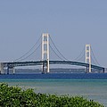 Mackinac Bridge Blue Photograph by Keith Stokes Mackinac Bridge Blue Photograph by Keith Stokes