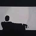 Mad Men in Silhouette Painting by John Lyes Mad Men in Silhouette Painting by John Lyes